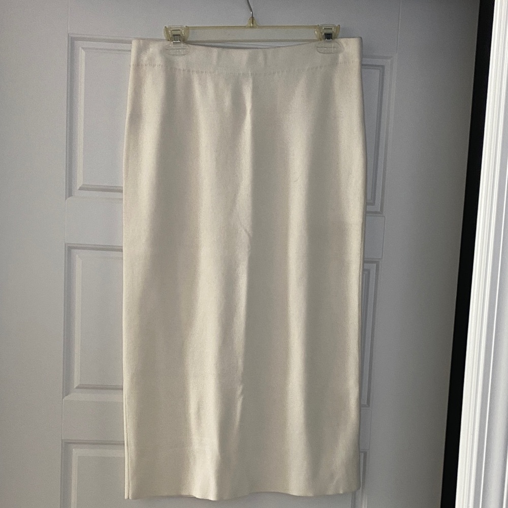 LOFT Cream Pencil Skirt for Women